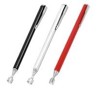 Calamita Telescopica,3 PCS Strumento Magnetico per Pickup Asta Magnetica Telescopica Professionale Calamita in Acciaio Inossidabile Astas Estensibile Retrattile per Raccolta Bulloni Screws
