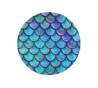 Calamite da frigorifero con stampa a squame di pesce a forma di sirena, per casa, cucina, ufficio, classe, vacanze, accessori regalo