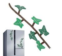 Calamite da frigorifero stampate in 3D, rampicanti edera rampicante, con articolati artificiali, decorazione per frigorifero, lavagne, frigoriferi, scrivanie, appunti
