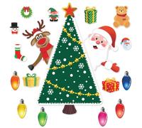 Calamite festive per frigo per cucina e decorazione natalizia con renne Babbo Na