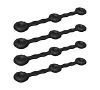 Calamite in Silicone per Friggitrice ad Aria | 4 supporti resistenti al calore con calamita | Fermagli | per Preparazione Pasti Cena in Famiglia Ristorante Campeggio Dormitorio Cucina Casa