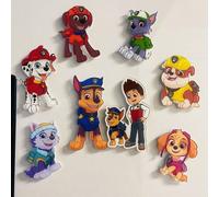 Calamite per frigorifero PAW Patrol - Adesivi magnetici 3D carini per frigorifero! Disegni di personaggi adorabili, perfetti per pareti fotografiche, bacheche per piante e note promemoria. Decorazione