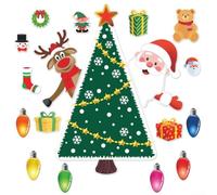 Calamite per frigorifero stagionali progettate per la cucina, per frigorifero e decorazione dell'albero delle vacanze, inclusi personaggi festivi come Babbo Natale e renna per un'atmosfera festiva