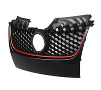 Calandra Anteriore Per VW Per GOLF Per Jetta Per GTI MK5 V 2006-2008 2009 Auto Griglia Anteriore Anteriore Centro Griglia Griglie Nero Lucido Grill(Stile A.)