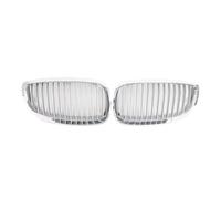 Calandra Compatibile Con BMW Per E92 2006 2007 2008 2009 2010 Rene Anteriore Griglia Di Cappa Cornice Cromata E Argentata Coppia