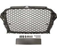 Calandra fontale anteriore griglia TUNING A3 8V 2012-2016 look RS3 nera sensori