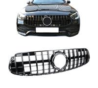 Calandra Griglia Centrale Nera LUCIDO compatibile con Mercedes GLC/GLC Coupe | X253 | 2019-2022 (Modelli AMG) Griglia centrale paraurti anteriore