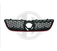 Calandra Griglia Mascherina POLO 9N3 05-09 GTI nero rossa verniciabile NO log