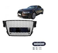 Calandra griglia radiatore per Audi A5 8T 2007-2011 Nido d'ape RS5 nero lucido