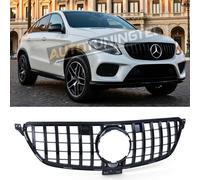 Calandra Mercedes GLE C292 2015-2019 Griglia Anteriore AMG Look GTR Nero Lucido