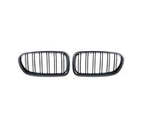 Calandra Nero Lucido Per BMW 520 535 530i 2010-2017 Griglia Anteriore Cromata A Doppia Stecca M Effetto Fibra Di Carbonio Nera Anteriore(Glossy Black)
