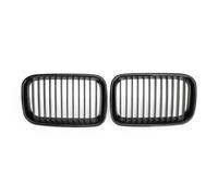 Calandra Nero Lucido Per BMW E36 1992-1996 Coppia Di Griglie Sportive A Doppio Rene Nere Lucide Anteriore