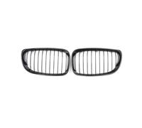 Calandra Nero Lucido Per BMW E82 E87 E88 2007-2011 Coppia Di Griglie Anteriori A Doppio Rene Nero Lucido Anteriore