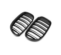 Calandra Nero Lucido Per BMW F01 2009-2015 Coppia Di Griglie Anteriori A Doppio Rene Nero Lucido Anteriore