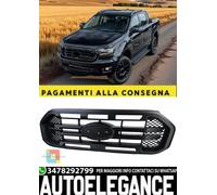 Calandra Sportiva Nera con Doppia Barra per Ford Ranger T8 (20192023)