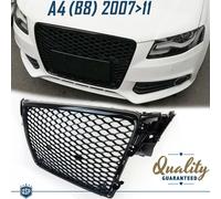 CALANDRA Tuning PER Audi A4 RS4 B8 Griglia Nera NIDO D' APE Mascherina RS Style