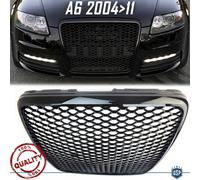CALANDRA Tuning PER Audi A6 RS6 C6 Griglia Nero Lucido Mascherina a NIDO D' APE