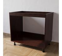 Calandrelli Base Lavello L 90 P 55,5 H 72 cm Wengè Senza Ante | Materiale nobilitato