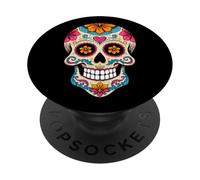 Calavera di Halloween Sugar Skull PopSockets PopGrip Adesivo