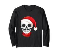 Calavera Navidad - Babbo Natale con Teschio Maglia a Manica
