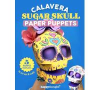 Calavera Sugar Skull Paper Puppets: 5 puppet templates to cut out & create!