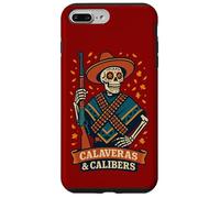Calaveras & Calibers Funny Dia de los Muertos - Pistola Custodia per iPhone 7 Plus/8 Plus