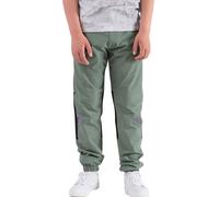 CALBOUNT Pantaloni estivi da trekking, impermeabili, per bambini, per attività all'aria aperta, verde, 140