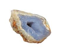 Calcedonio Blu da 5 cm, Campione di Minerale energetico, di Meditazione curativa, Campione geologico Grezzo | Roccia Grezza Irregolare Decorativa per l'ornamento della casa 'Acquario
