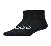 Calcetines Asics 3 Pack Quarter Sock 3033c299 001 S S Black