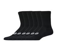 ASICS 6PPK Crew Calze da corsa Unisex - nero