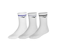 Calcetines Mizuno Training 3p Socks With Line 32gxca54 04 Unisex S S Bianco