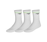 Calcetines Mizuno Training 3p Socks With Line 32gxca54 70 Unisex Xl XL WHITE/GREEN