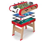 Calcetto Multigioco 4 in 1 - Ping Pong, Hockey, Biliardo e Calcio Balilla