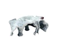 Calchi in resina epossidica - Forma portacandela, cornice decorativa artigianale | Motivo 3D con gufo animale, modello cilindrico con motivo a foglia per cottura, opere d'arte in resina, design a