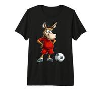 Calciatore Asino Maglietta Premium