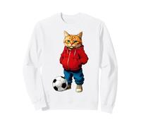 Calciatore Gatto Felpa