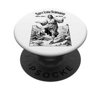 Calciatore Patrono San Luigi Scrosoppi Divertente Calcio PopSockets PopGrip Adesivo