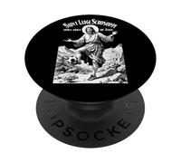 Calciatore Patrono San Luigi Scrosoppi Divertente Calcio PopSockets PopGrip Adesivo