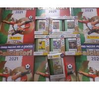 CALCIATORI PANINI 2020-21-SET COMPLETO 6 TIN BOX+TIN 60ANNI SAN PAOLO SIGILLATE
