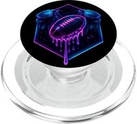 Calcio a goccia per ragazzi Drippy Design Giovani Ragazze Calcio PopSockets PopGrip per MagSafe