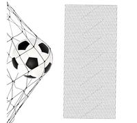 Calcio Backstop Net, Backyard Soccer Nets, Heavy Duty Design Sports Back Stop Mesh for Baseball Court Hockey Training Football Practice Hitting Field, Outdoor Supplies, Black