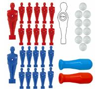 Calcio Balilla 22 ometti giocatori foro m.16 set manopole A73 palline omaggio