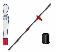 Calcio Balilla asta portiere rosso telescopica rientrante universale diame. m16