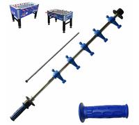 Calcio Balilla Champion Roberto Sport asta completa mediani blu