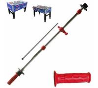 Calcio Balilla Champion Roberto Sport asta portiere rosso completa
