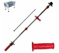 Calcio Balilla Competition Roberto Sport asta completa portiere rosso