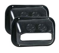 Calcio Balilla Coppia Porte Esterne, raccogli Palline, per Calcio Balilla con Uscita Palline sull'esterno delle Porte.