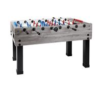 Calcio Balilla Garlando G-500 Rovere Grigio Maculato Safety Aste Telescopiche