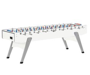 CALCIO BALILLA GARLANDO XXL OTTO 8 GIOCATORI ASTE USCENTI