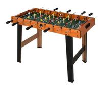 Calcio Balilla in Legno con 22 Giocatori in Formazione 3:4:3, 2 Palline e 2 Segnapunti Inclusi 84.5x40x61.2cm